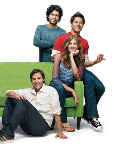 
Clockwise from top: Adrian Grenier, Darren Moore, Angela Lindvall and Boise Thomas take going green mainstream.
